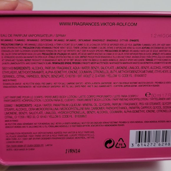 New Viktor Rolf BonBon Gift Set - Picture 2 of 3